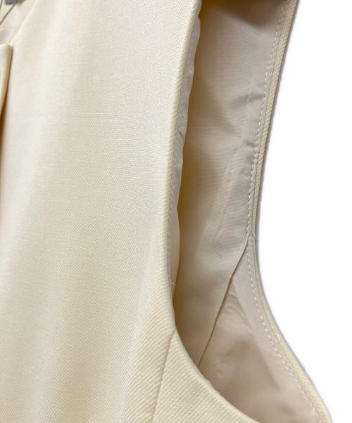 theory luxe（セオリーリュクス）theory luxe (セオリーリュクス) クルーネックベスト - Vandi - Dublin イエロー サイズ:38 未使用品の古着・服飾アイテム