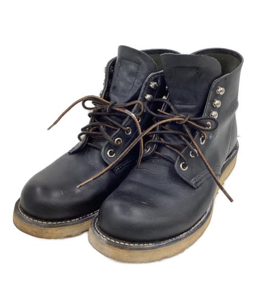 RED WING（レッドウィング）RED WING (レッドウィング) 00's 6-inch Classic Round ブラック サイズ:7の古着・服飾アイテム