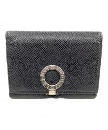 BVLGARI（ブルガリ）の古着「ロゴクリップ名刺入れ」｜ブラック