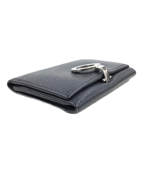 BVLGARI（ブルガリ）BVLGARI (ブルガリ) ロゴクリップ名刺入れ ブラックの古着・服飾アイテム