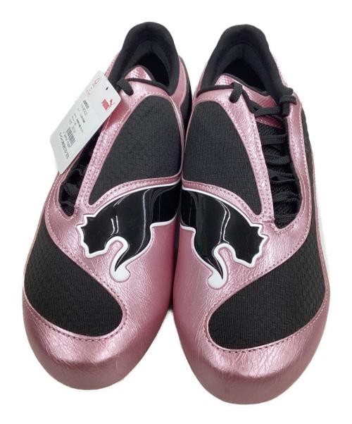 PUMA（プーマ）PUMA (プーマ) V-S1 METALLICスニーカー ピンク サイズ:28 未使用品の古着・服飾アイテム