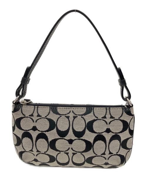 COACH（コーチ）COACH (コーチ) アクセサリーポーチ グレーの古着・服飾アイテム