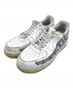 NIKEナイキ）の古着「AIR FORCE 1 07 SKELETON QS」｜WHITE/WHITE-WHITE
