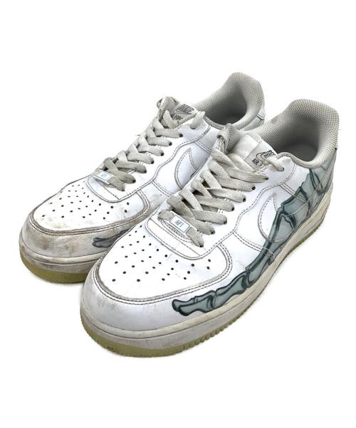 NIKE（ナイキ）NIKE (ナイキ) AIR FORCE 1 07 SKELETON QS WHITE/WHITE-WHITE サイズ:28cmの古着・服飾アイテム