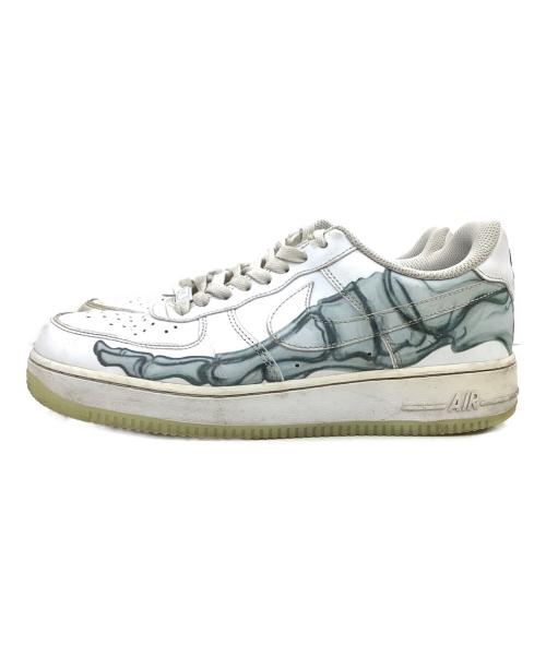 NIKE（ナイキ）NIKE (ナイキ) AIR FORCE 1 07 SKELETON QS WHITE/WHITE-WHITE サイズ:28cmの古着・服飾アイテム
