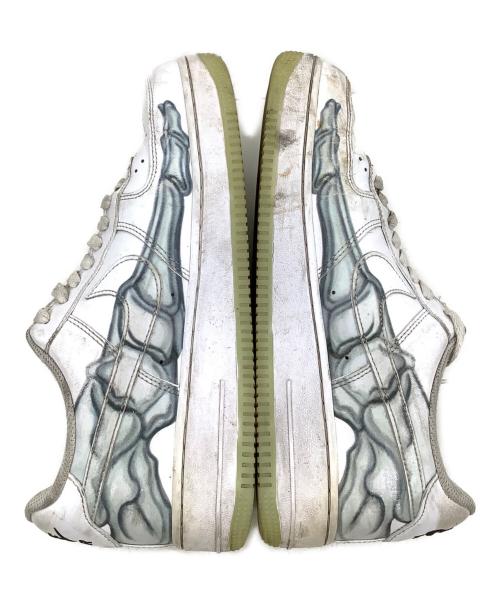 NIKE（ナイキ）NIKE (ナイキ) AIR FORCE 1 07 SKELETON QS WHITE/WHITE-WHITE サイズ:28cmの古着・服飾アイテム