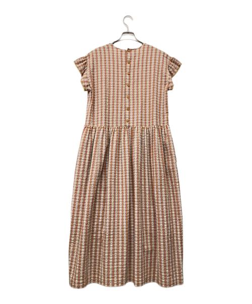 PINK HOUSE（ピンクハウス）PINK HOUSE (ピンクハウス) ノースリーブ・キャミソールワンピース オレンジ サイズ:不明の古着・服飾アイテム