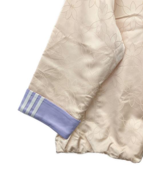 adidas Originals（アディダスオリジナル）adidas Originals (アディダスオリジナル) CNY Shirt Jacket Light Beige アイボリー×パープル サイズ:3XL 未使用品の古着・服飾アイテム
