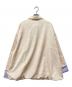 adidas Originals (アディダスオリジナル) CNY Shirt Jacket Light Beige アイボリー×パープル サイズ:3XL 未使用品：10000円