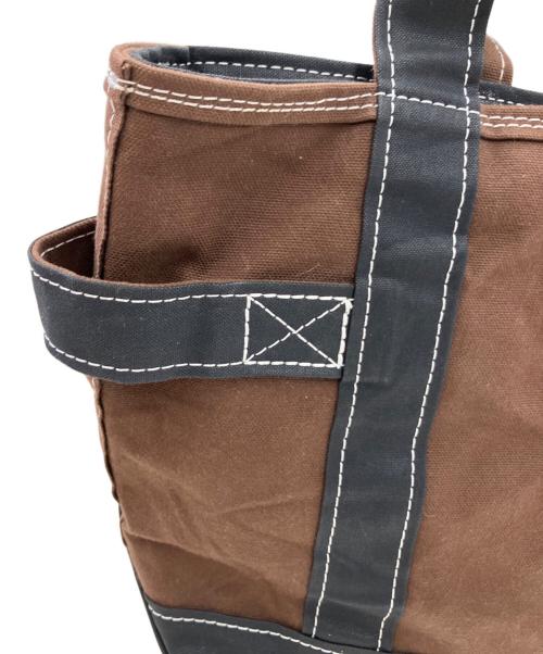 TEMBEA（テンベア）TEMBEA (テンベア) HARVEST TOTE ブラウン×ブラックの古着・服飾アイテム