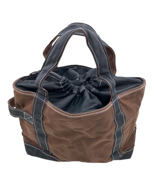 TEMBEA（テンベア）TEMBEA (テンベア) HARVEST TOTE ブラウン×ブラックの古着・服飾アイテム