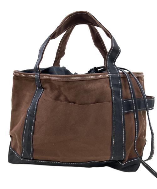 TEMBEA（テンベア）TEMBEA (テンベア) HARVEST TOTE ブラウン×ブラックの古着・服飾アイテム