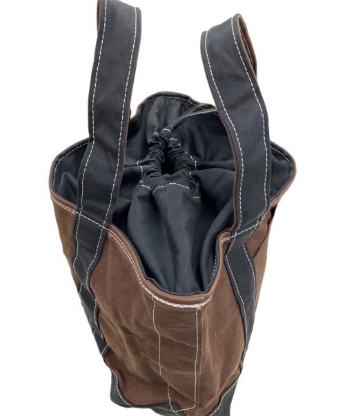 TEMBEA（テンベア）TEMBEA (テンベア) HARVEST TOTE ブラウン×ブラックの古着・服飾アイテム