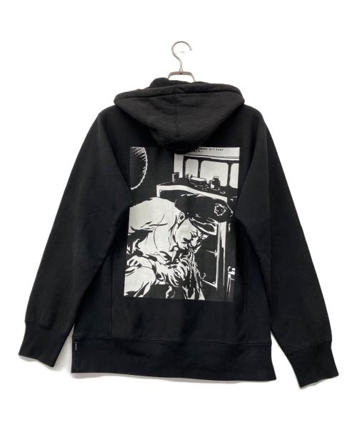 SUPREME（シュプリーム）Supreme (シュプリーム) Raymond Pettibon (レイモンド・ペティボン) 14AW  BLOOD＆SPERM HOODIE ブラック サイズ:Mの古着・服飾アイテム
