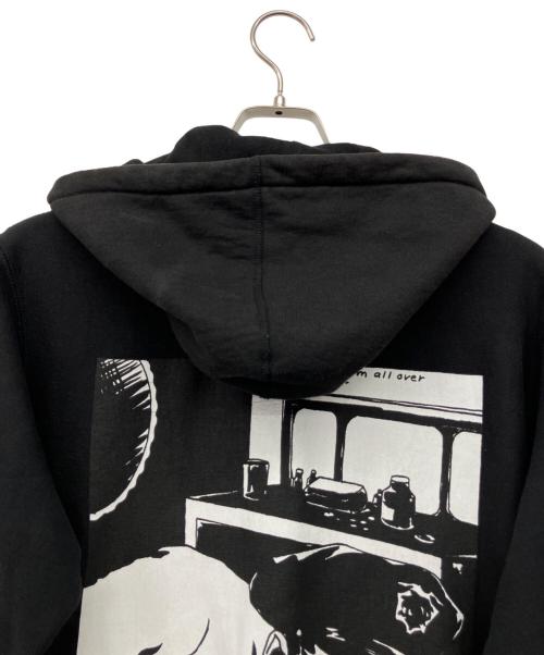 SUPREME（シュプリーム）Supreme (シュプリーム) Raymond Pettibon (レイモンド・ペティボン) 14AW  BLOOD＆SPERM HOODIE ブラック サイズ:Mの古着・服飾アイテム