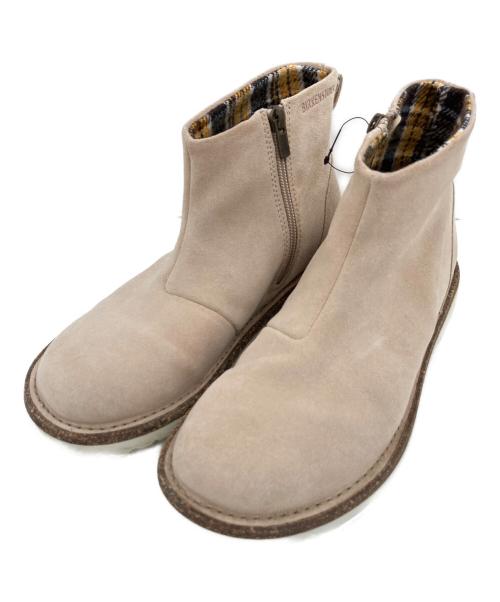 BIRKENSTOCK（ビルケンシュトック）BIRKENSTOCK (ビルケンシュトック) MELROSE ANKLE BOOTS ベージュ サイズ:24.5cm 未使用品の古着・服飾アイテム
