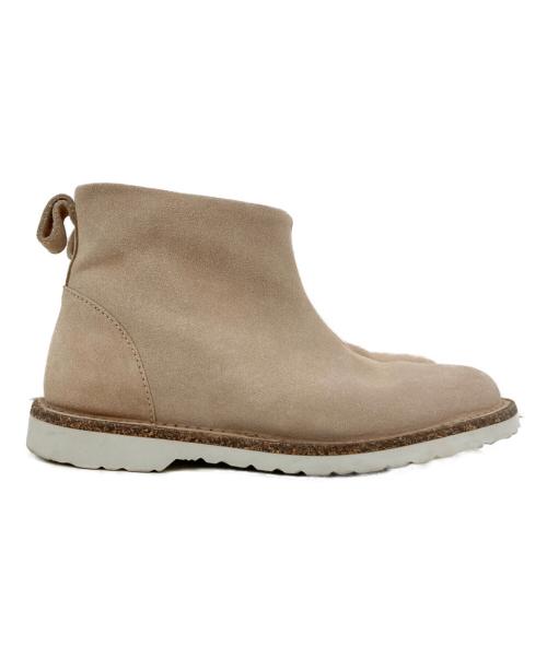 BIRKENSTOCK（ビルケンシュトック）BIRKENSTOCK (ビルケンシュトック) MELROSE ANKLE BOOTS ベージュ サイズ:24.5cm 未使用品の古着・服飾アイテム