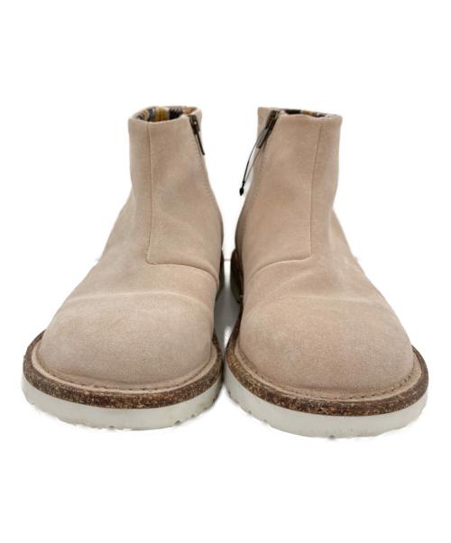 BIRKENSTOCK（ビルケンシュトック）BIRKENSTOCK (ビルケンシュトック) MELROSE ANKLE BOOTS ベージュ サイズ:24.5cm 未使用品の古着・服飾アイテム