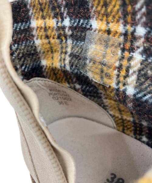 BIRKENSTOCK（ビルケンシュトック）BIRKENSTOCK (ビルケンシュトック) MELROSE ANKLE BOOTS ベージュ サイズ:24.5cm 未使用品の古着・服飾アイテム