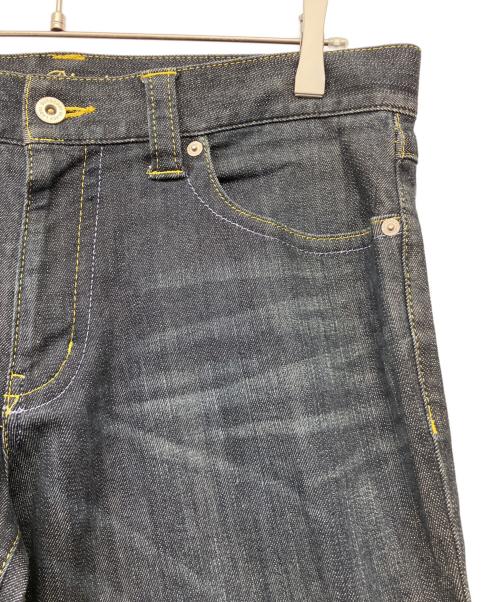 BURBERRY BLACK LABEL（バーバリーブラックレーベル）BURBERRY BLACK LABEL (バーバリーブラックレーベル) ラインストーンデニムパンツ インディゴ サイズ:82の古着・服飾アイテム