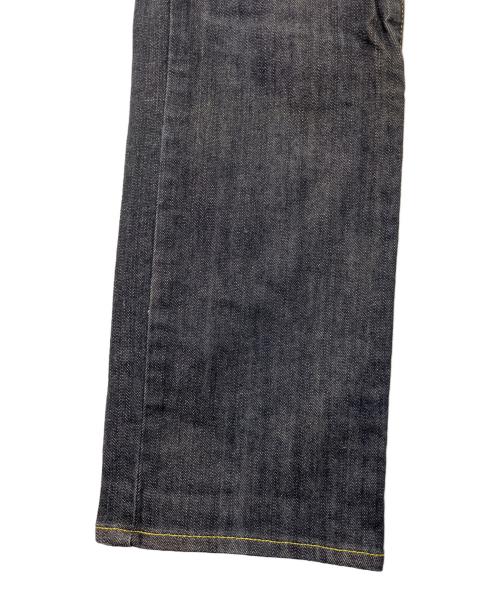 BURBERRY BLACK LABEL（バーバリーブラックレーベル）BURBERRY BLACK LABEL (バーバリーブラックレーベル) ラインストーンデニムパンツ インディゴ サイズ:82の古着・服飾アイテム