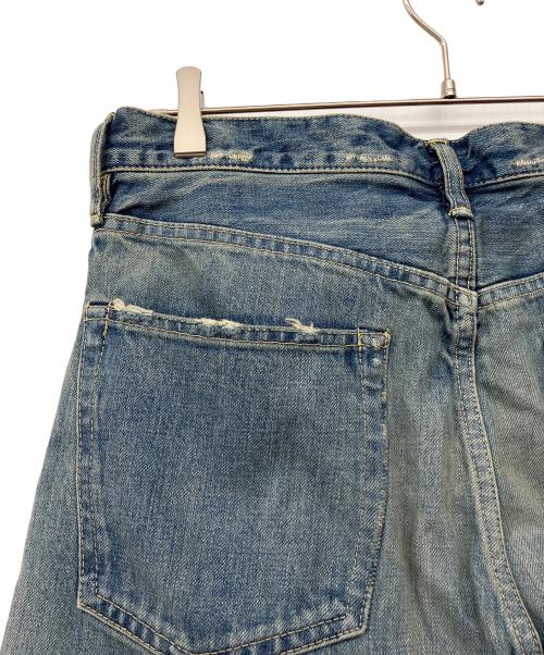 Hysteric Glamour（ヒステリックグラマー）Hysteric Glamour (ヒステリックグラマー) 00'sRWH加工デニム スリムストレートパンツ インディゴ サイズ:ｗ32Ⅼ32の古着・服飾アイテム