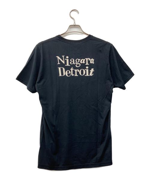 Thee Hysteric XXX（ジィ ヒステリックトリプルエックス）Thee Hysteric XXX (ジィ ヒステリックトリプルエックス) NIAGARA DETROIT プリントTシャツ ブラック サイズ:Lの古着・服飾アイテム