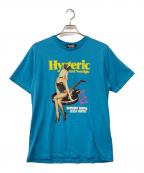 PLAY BOY×Hysteric Glamourプレイボーイ×ヒステリックグラマー）の古着「JESSA AND NOSTALGIC pt T-SH」｜ブルー