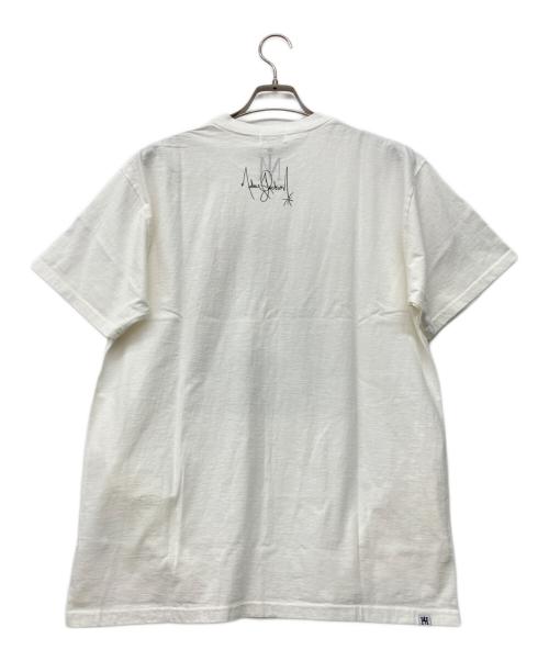 Hysteric Glamour（ヒステリックグラマー）Hysteric Glamour (ヒステリックグラマー) MICHAEL JACKSON / OFF THE WALL Tシャツ ホワイト サイズ:M 未使用品の古着・服飾アイテム