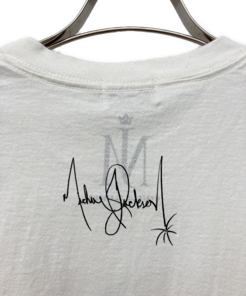 Hysteric Glamour（ヒステリックグラマー）Hysteric Glamour (ヒステリックグラマー) MICHAEL JACKSON / OFF THE WALL Tシャツ ホワイト サイズ:M 未使用品の古着・服飾アイテム
