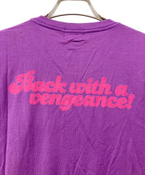 Hysteric Glamour（ヒステリックグラマー）Hysteric Glamour (ヒステリックグラマー) COURTNEY LOVE Tシャツ パープル サイズ:L 未使用品の古着・服飾アイテム