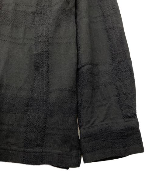 Hysteric Glamour（ヒステリックグラマー）Hysteric Glamour (ヒステリックグラマー) ATP チェック ネル ボタンシャツ ブラック サイズ:L 未使用品の古着・服飾アイテム