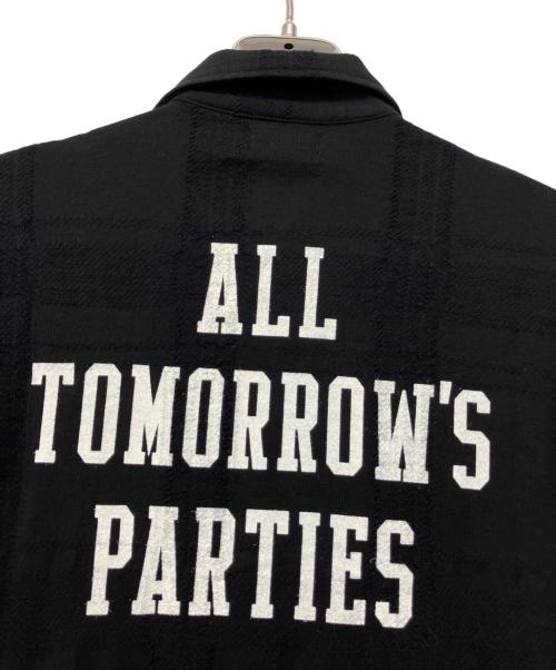 Hysteric Glamour（ヒステリックグラマー）Hysteric Glamour (ヒステリックグラマー) ATP チェック ネル ボタンシャツ ブラック サイズ:L 未使用品の古着・服飾アイテム