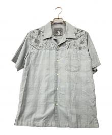 Thee Hysteric XXX（ジィ ヒステリックトリプルエックス）の古着「THE GHOST WOLVES S/S SHIRTS」｜グレー