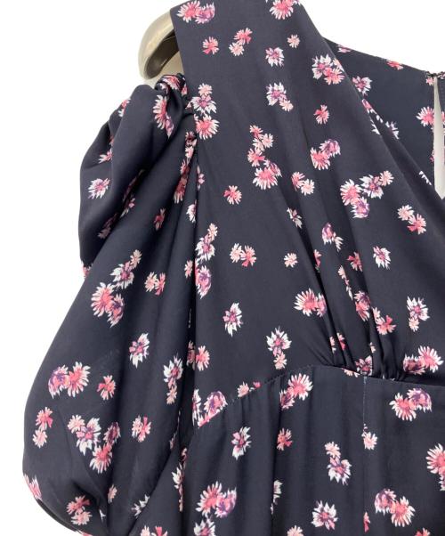 HER LIP TO（ハーリップトゥ）Her lip to (ハーリップトゥ) 半袖ワンピース ネイビー サイズ:Sの古着・服飾アイテム