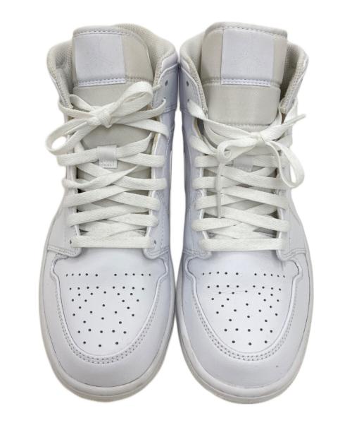 NIKE（ナイキ）NIKE (ナイキ) Air Jordan 1 Mid ホワイト サイズ:27の古着・服飾アイテム