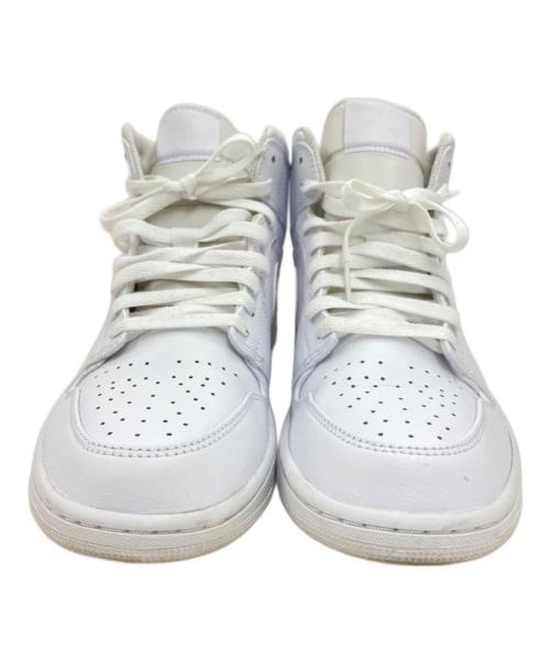 NIKE（ナイキ）NIKE (ナイキ) Air Jordan 1 Mid ホワイト サイズ:27の古着・服飾アイテム