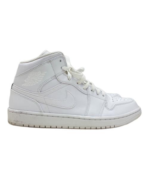 NIKE（ナイキ）NIKE (ナイキ) Air Jordan 1 Mid ホワイト サイズ:27の古着・服飾アイテム