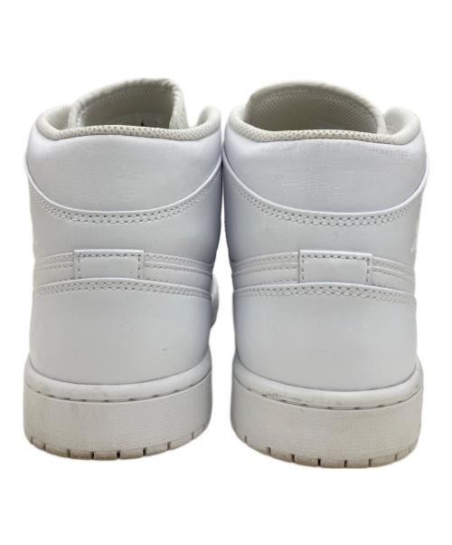 NIKE（ナイキ）NIKE (ナイキ) Air Jordan 1 Mid ホワイト サイズ:27の古着・服飾アイテム