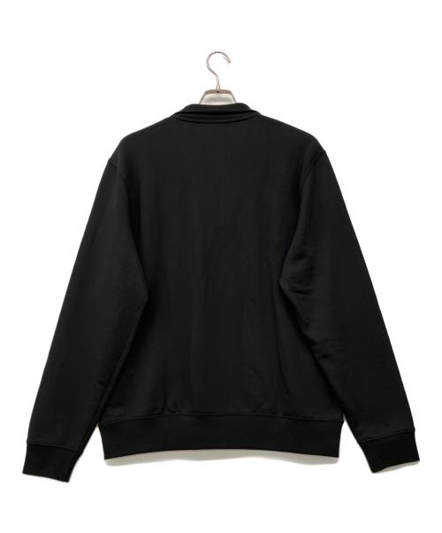 LACOSTE（ラコステ）LACOSTE (ラコステ) ハイネックハーフジップスウェット ブラック サイズ:5 未使用品の古着・服飾アイテム