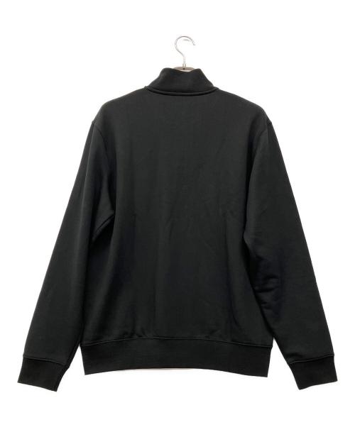 LACOSTE（ラコステ）LACOSTE (ラコステ) ハイネックハーフジップスウェット ブラック サイズ:5 未使用品の古着・服飾アイテム