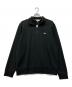 LACOSTE（ラコステ）の古着「ハイネックハーフジップスウェット」｜ブラック