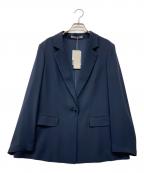 theory luxeセオリーリュクス）の古着「バックサテンリラックスジャケット」｜ネイビー