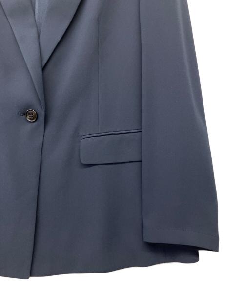 theory luxe（セオリーリュクス）theory luxe (セオリーリュクス) バックサテンリラックスジャケット ネイビー サイズ:38 未使用品の古着・服飾アイテム