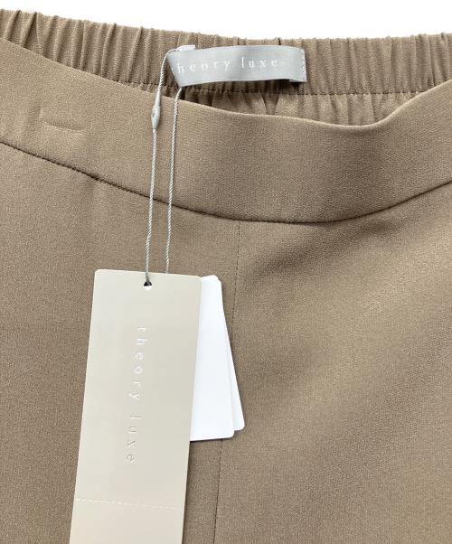 theory luxe（セオリーリュクス）theory luxe (セオリーリュクス) Theory luxe Frow Aiden Pant ワイドパンツ オリーブ サイズ:40 未使用品の古着・服飾アイテム