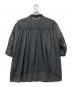 BALLSEY (ボールジィ) スムースラミー ハーフスリーブブラウス ブラック サイズ:36 未使用品：10000円