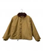waiperワイパー）の古着「デッキジャケット」｜カーキ
