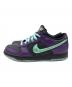 NIKE (ナイキ) ローカットスニーカー ブラック×パープル サイズ:26cm：10000円