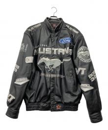 JH DESING（ジェイエイチデザイン）の古着「FORD MUSTANGレーシングジャケット」｜ブラック