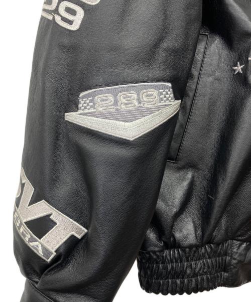 JH DESING（ジェイエイチデザイン）JH DESING (ジェイエイチデザイン) FORD MUSTANGレーシングジャケット ブラック サイズ:Mの古着・服飾アイテム